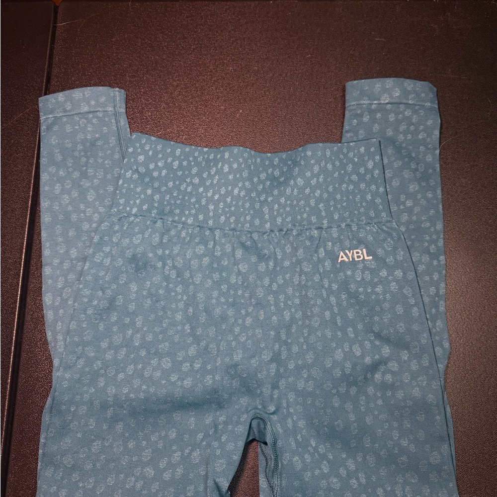 AYBL Teal Patterned Leggings
